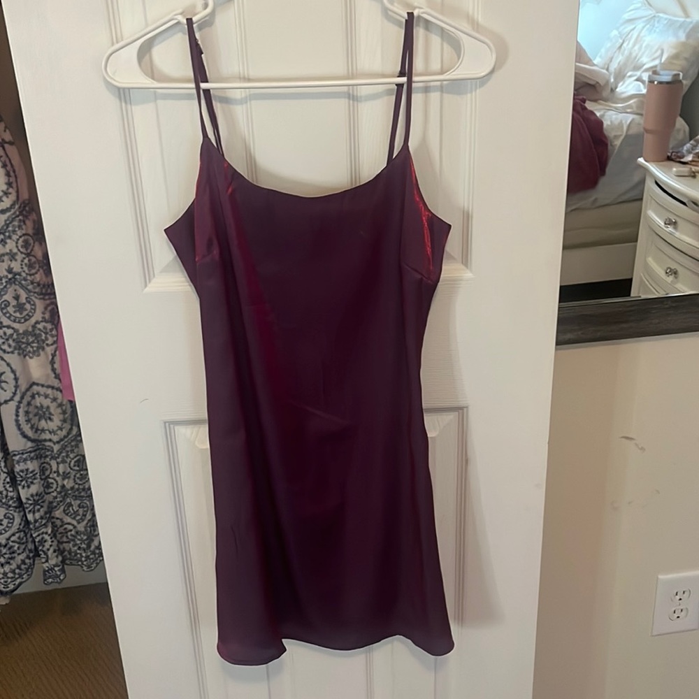 Altar’d State Plum Mini Dress